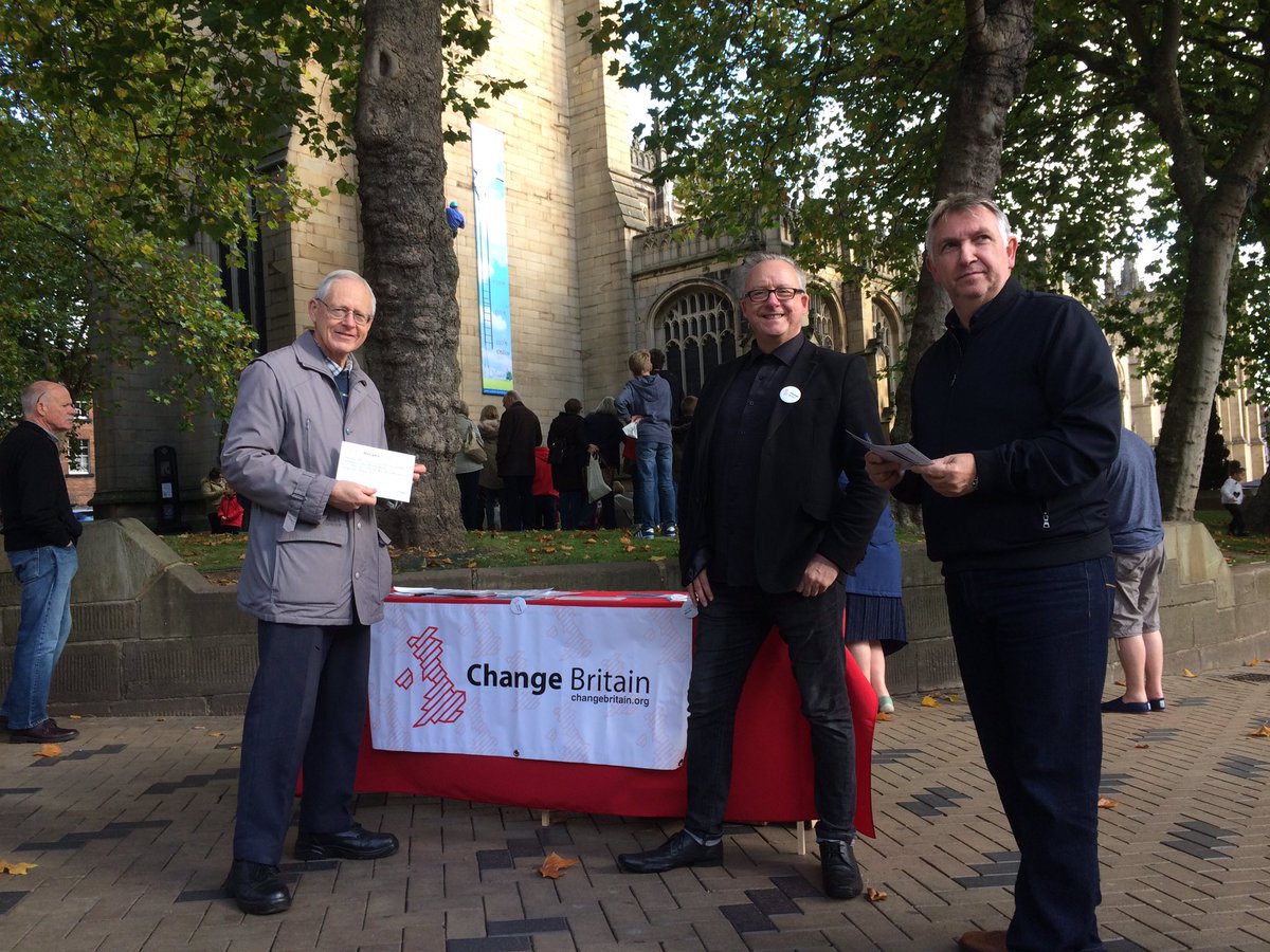 Change Britain’s grassroots campaign began on Saturday promoting the Welcome to Stay pledge
