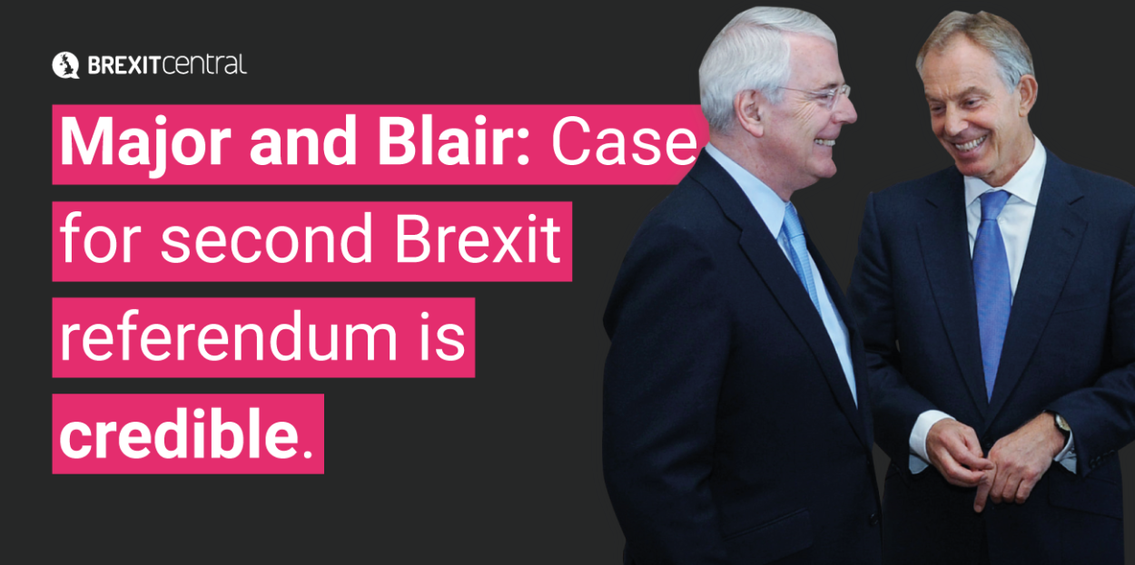 Sir John Major denied the public a referendum on Maastricht – how ironic he should want a second one on Brexit