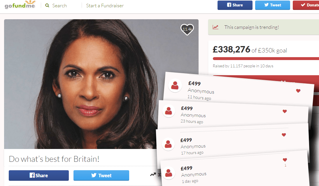 How Gina Miller is exploiting a legal loophole that allows foreign cash to support anti-Brexit candidates