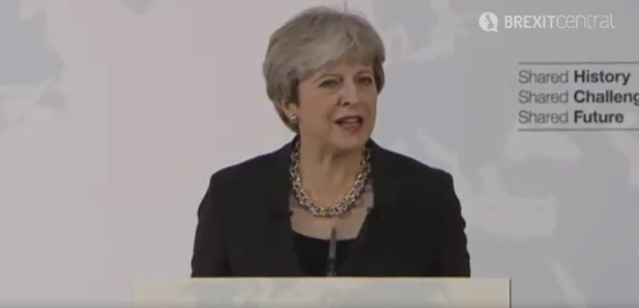 Full text of Theresa May’s Florence speech