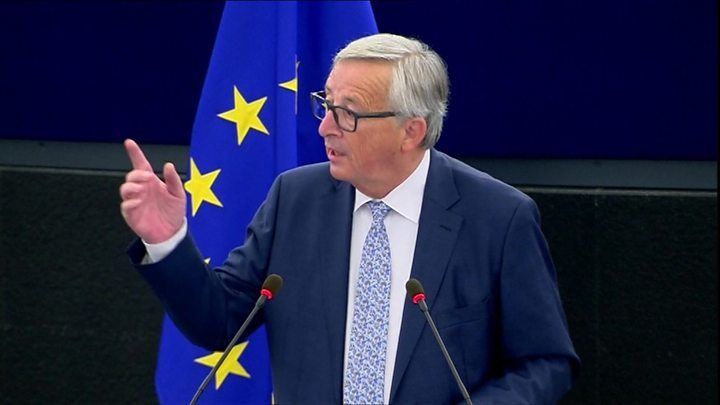 Jean-Claude Juncker tells MEPs the UK will “regret” Brexit
