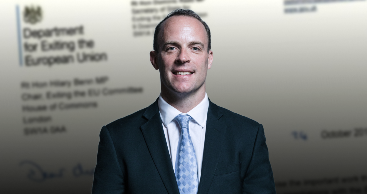 Dominic Raab appears to confirm he expects a Brexit deal to be done by mid-November: Brexit News for Thursday 1st November