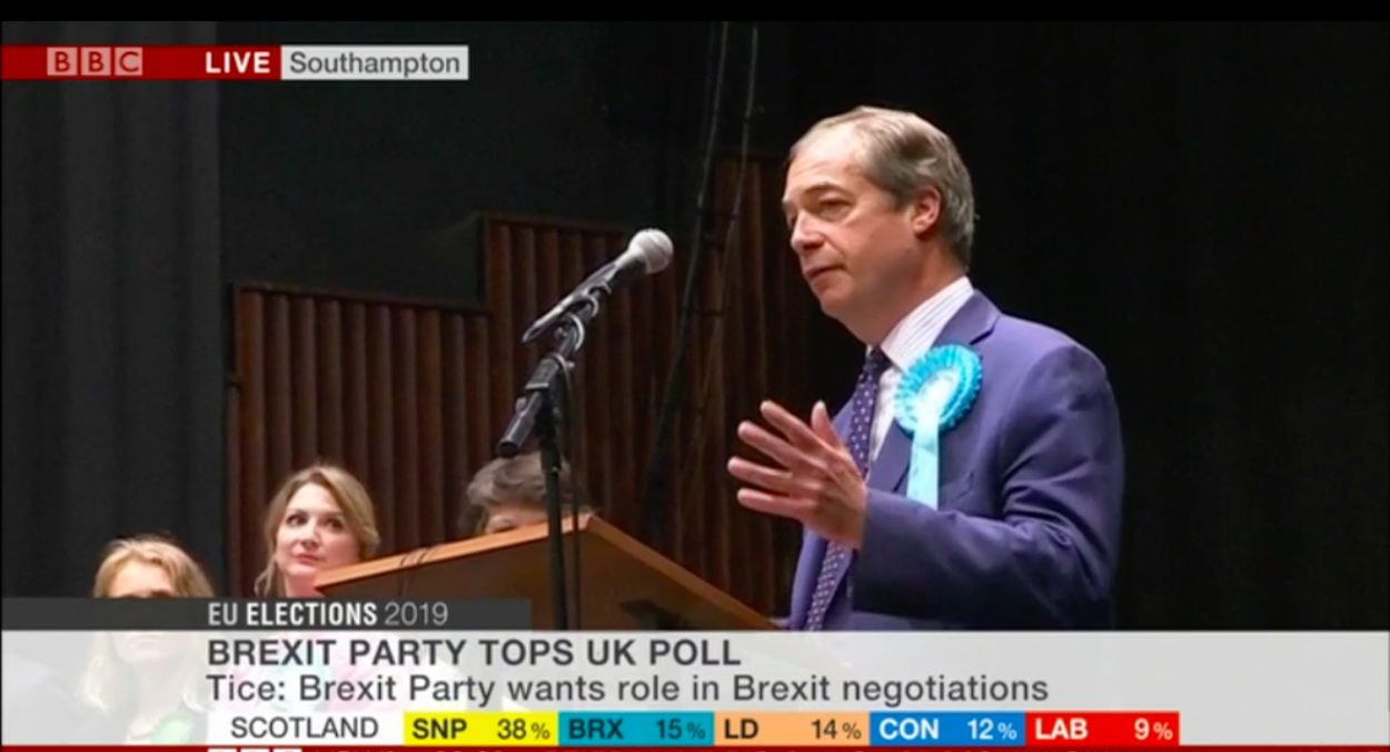 Brexit Party wins European election as Tories are humiliated into fifth place and Labour suffer at the expense of Lib Dems and Greens: Brexit News for Monday 27 May