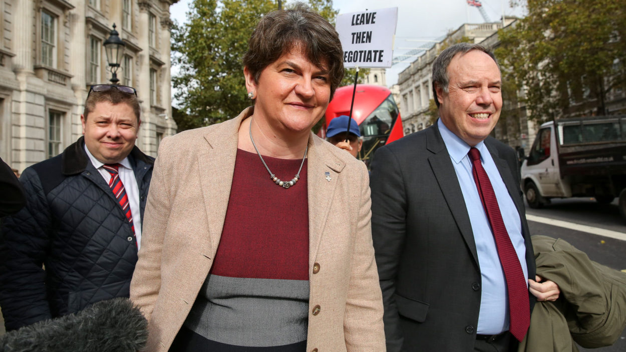 DUP rejects Brexit deal 'as things stand' as PM heads to EU summit: Brexit News for Thursday 17 October