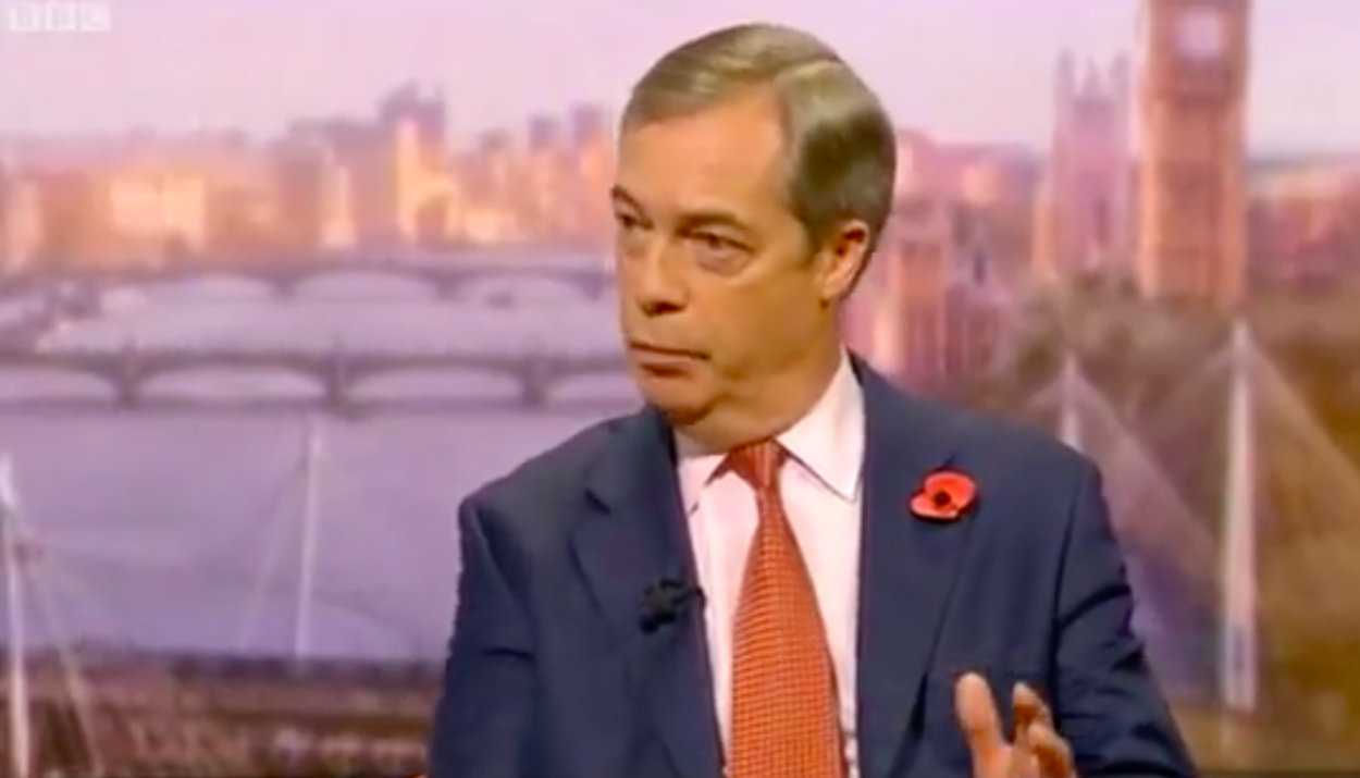 Nigel Farage confirms he will not stand himself at the general election: Brexit News for Monday 4 November